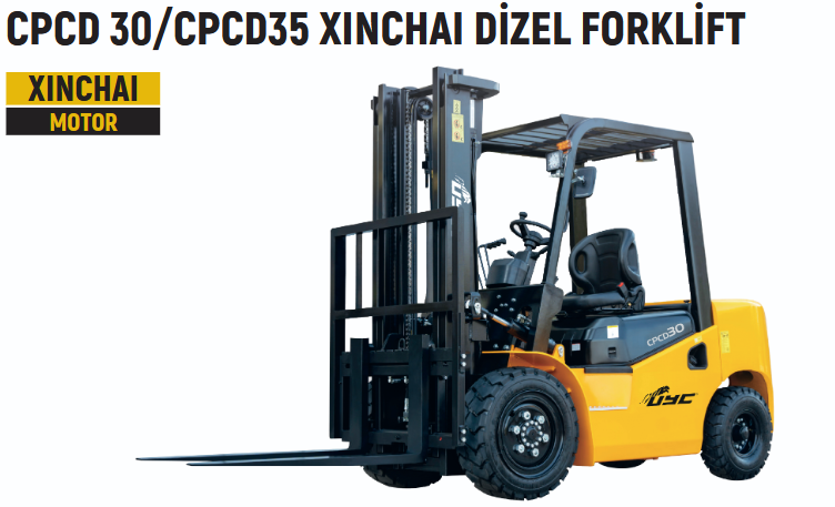 CPCD 30/CPCD35 XINCHAI DİZEL FORKLİFT