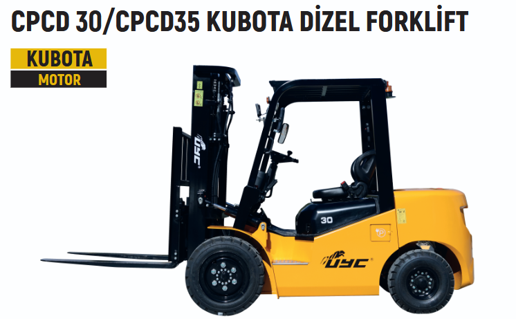 CPCD 30/CPCD35 KUBOTA DİZEL FORKLİFT