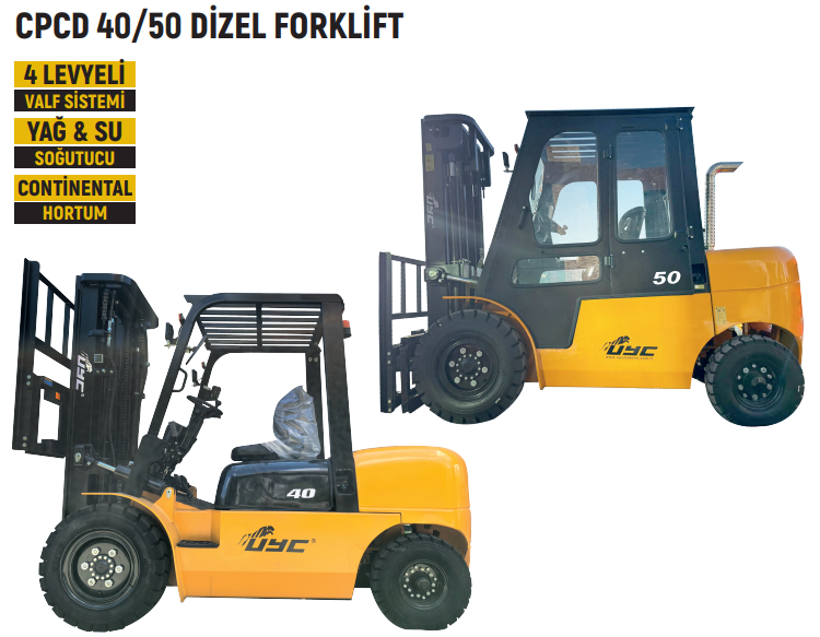 CPCD 40/50 DİZEL FORKLİFT